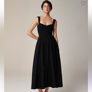 NWT J. Crew Sweetheart Tank Dress with Poplin Skirt Sz M